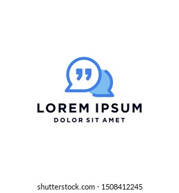 chat logo icon vector illustration