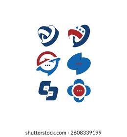 Chat logo perfect for corporate identity, trademark, shop name, community and more.