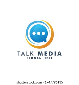 Social Talk Logo Template Design Stock Vector (Royalty Free) 612981875