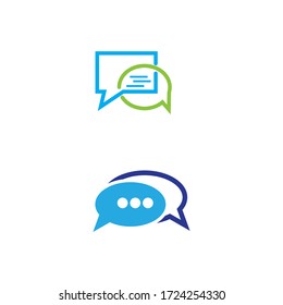 Chat Logo Template vector symbol nature