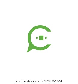 Chat Logo Template vector symbol nature
