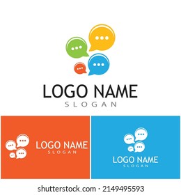 Chat Logo Template vector symbol nature