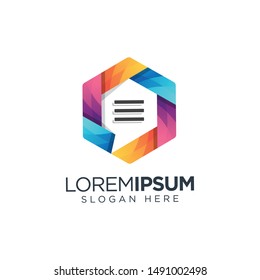 chat logo vector talk conversation 