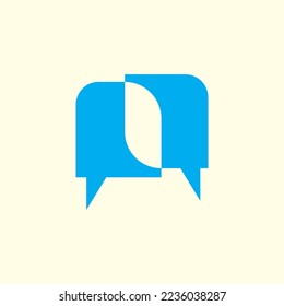 Chat Massage Bobble Talk Icon Design