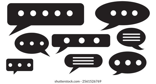 Chat Massages Vector Icons . inbox, massage, outbox, talking, forward vector illustration.