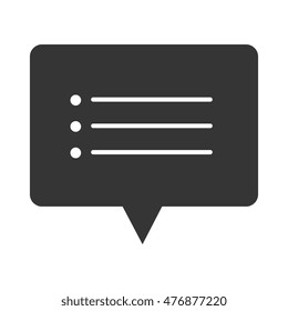 chat message bubble design