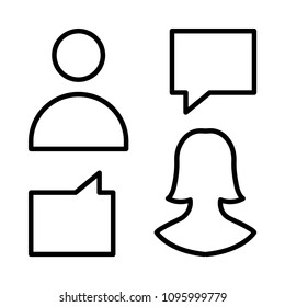  chat message conversation 