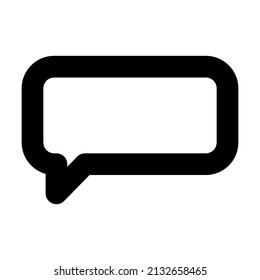 Chat or message icon, best used for web or application, vector illustration EPS 10 File Format