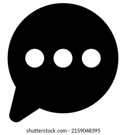 chat message icon design, vector illustration, best used for presentations