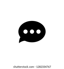 Talk Icon Vector Stock Vector (Royalty Free) 1284286006