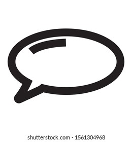 Chat message icon vector design 