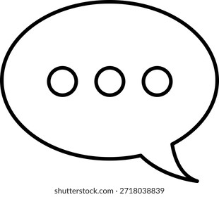 Conjunto De Ícones De Linha De Mensagem De Chat. Balão de Fala, Caixa de diálogo, caixa de bate-papo, ícone da caixa de mensagem. Balão doodle estilo de símbolo de sinal de pensamento. Ícone de Estrutura de Tópicos de Conversa. Quadro de Comunicação, Discussão e Caixa de Texto.
