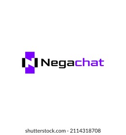 Chat Message n simple logo design