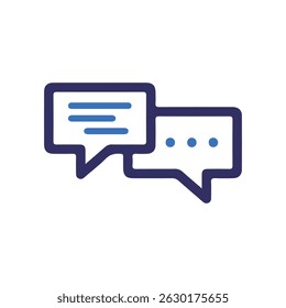 Chat, message, message, sms, chat, chatting, talk line icon. online communication vector illustration eps 10