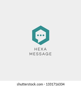 Chat, Message, speech, Conversation logo template with business card