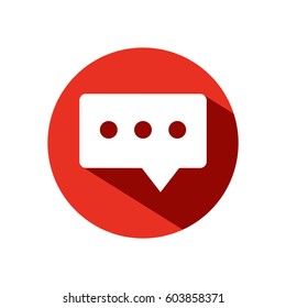 chat, message vector icon