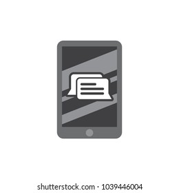 Chat Mobile Logo icon Design