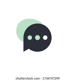 Chat - Modern Icon (Piktogramm)