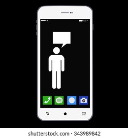Chat on Mobile Phone
