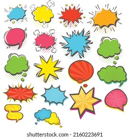 Chat Pop Art Stock Vector - For your Design Comic