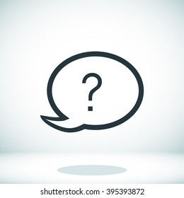 Chat, question icon