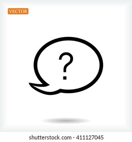 Chat, question icon
