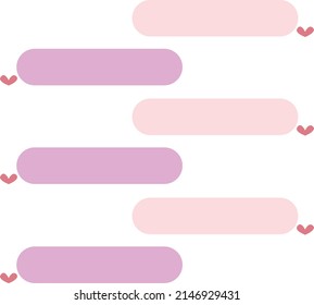 chat room vector. chat box element. purple and pink chat  icon