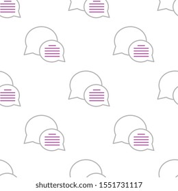 Chat seamless pattern design, Repeat textile design. Fabric print.