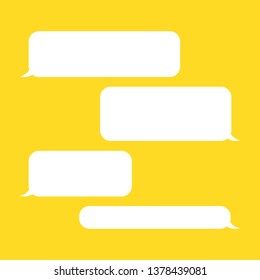 Chat set. Vector illustration