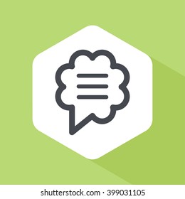 Chat sign