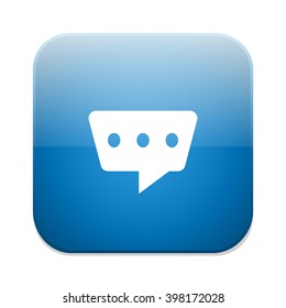 Chat sign icon. Speech bubble symbol.
