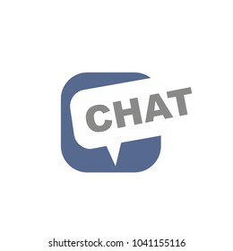 Talk Chat Bubble Logo Vector Modern Stock Vector (Royalty Free) 1767091046