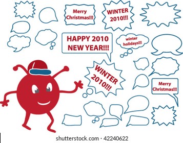 chat signs. vector