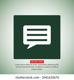 Chat sms  icon