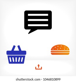 Chat sms  icon