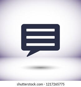 Chat sms  icon