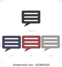 Chat sms  icon