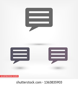 Chat sms  icon