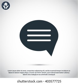 Chat sms icon