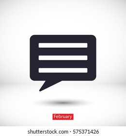 Chat sms  icon