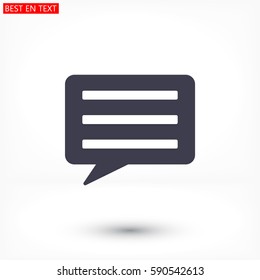 Chat sms  icon