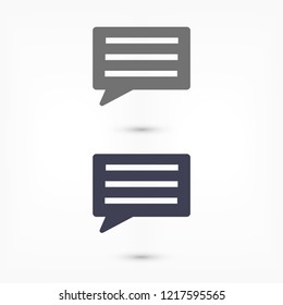 Chat sms  vector icon