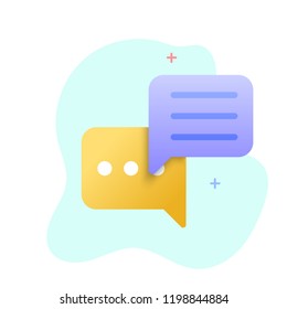 Chat Speech Bubble  icon.
