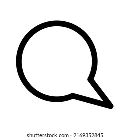 Chat speech bubble icon color editable