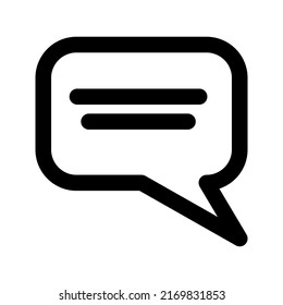 Chat speech bubble icon color editable