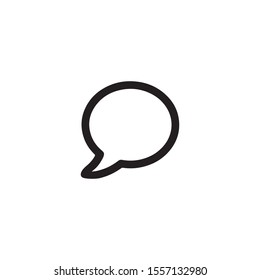 Chat Speech Bubble icon illustration- vector