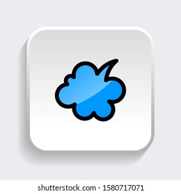 Chat Speech Bubble icon. symbol of comment or message with trendy filled line style icon for web site design, logo, app, UI isolated on white background. vector illustration eps 10