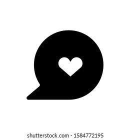 Chat and Speech Bubble Iicons Set on White Background. Vector