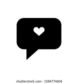 Chat and Speech Bubble Iicons Set on White Background. Vector