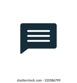 chat, speech, comment, chatting icon on white background